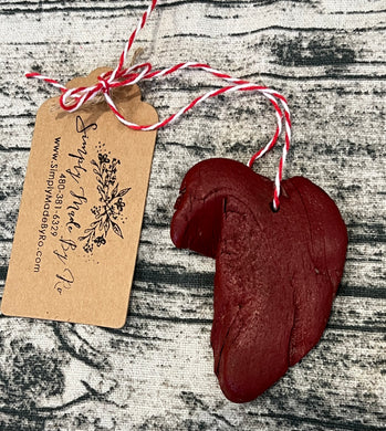Driftwood Heart ornament