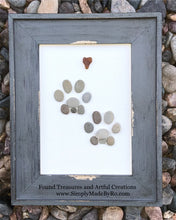 Paw print on my heart *made to order*
