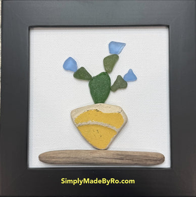Yellow Potted Cactus