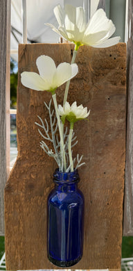 Planked (with cobalt bottle)