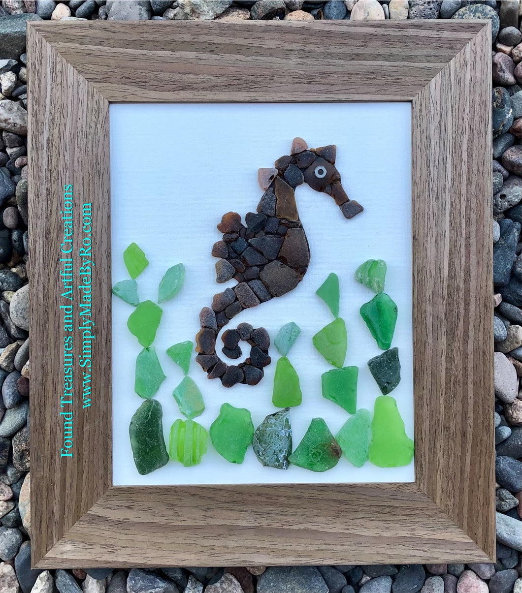 Sea Glass Horse *made to order